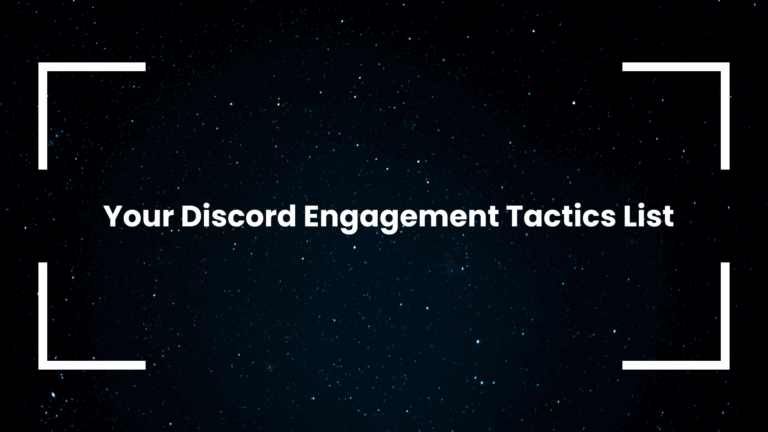 15 Proven Tactics for a Thriving Discord: The Ultimate Engagement List ...